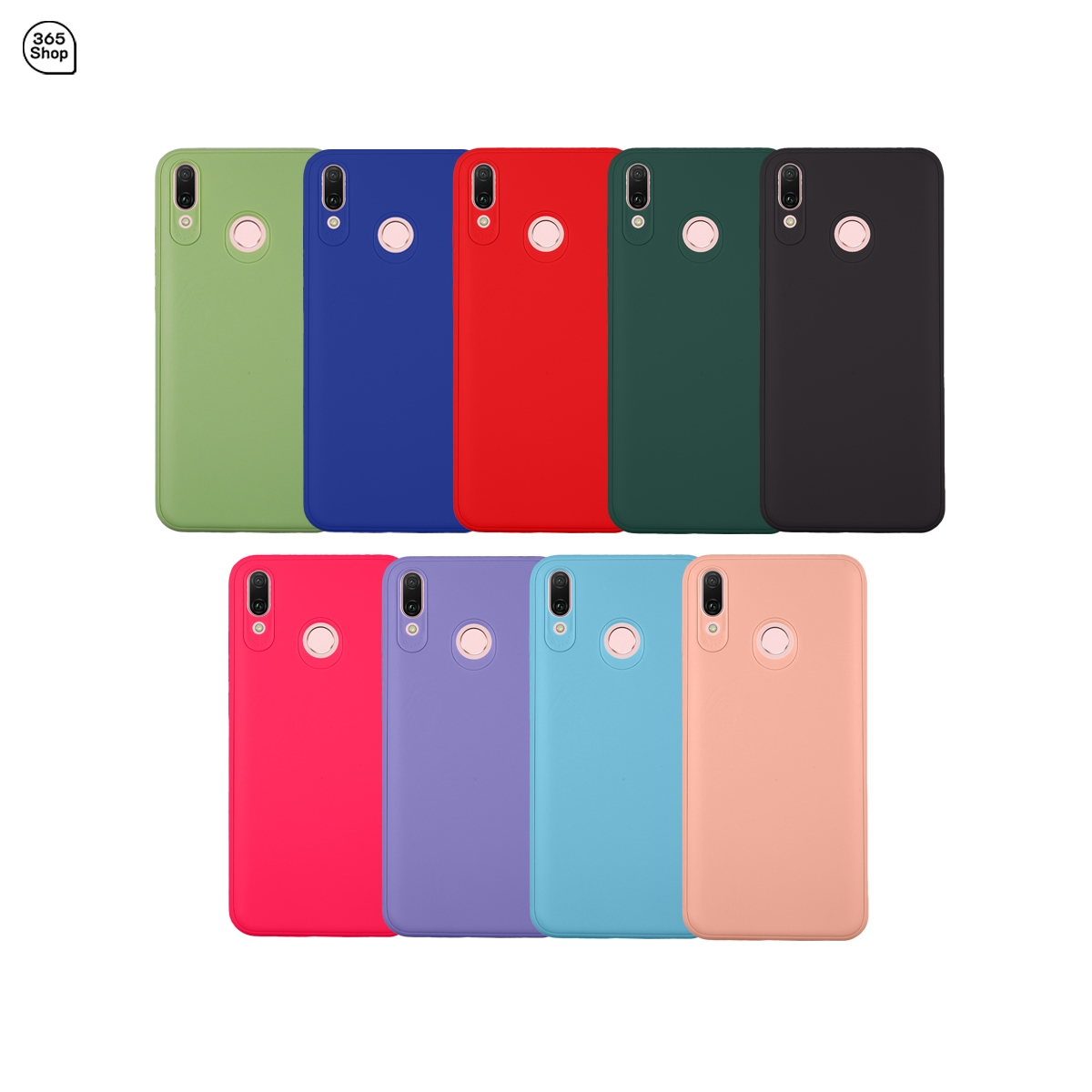 เคส Huawei Y9 2019 เคสซิลิโคนนิ่ม กันกล้อง สีพาสเทล TPU หนา