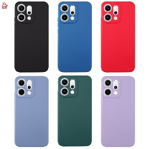 เคส สำหรับ OPPO Reno14 5G เคสซิลิโคนนิ่ม สีพื้น กันกล้อง TPU บาง