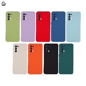 เคส OPPO Reno 5 4G 5G เคสซิลิโคนนิ่ม สีพื้น กันกล้อง TPU บาง